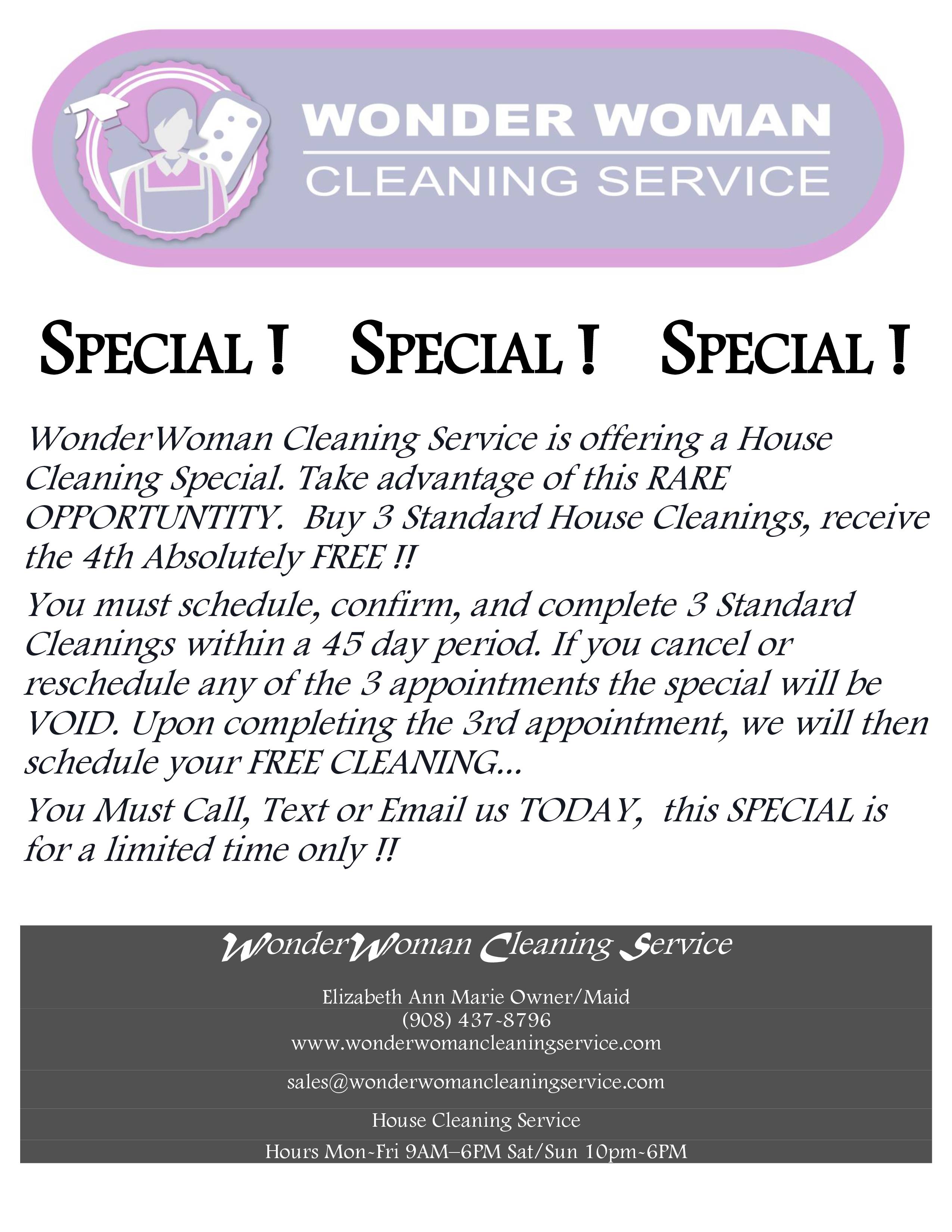 WonderWoman Cleaning Service's Photo