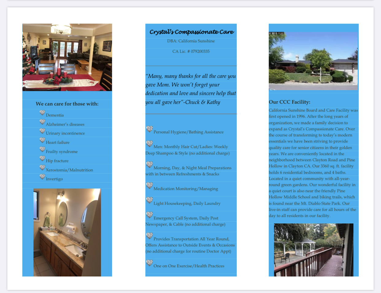 Crystal's Compassionate Care's Photo