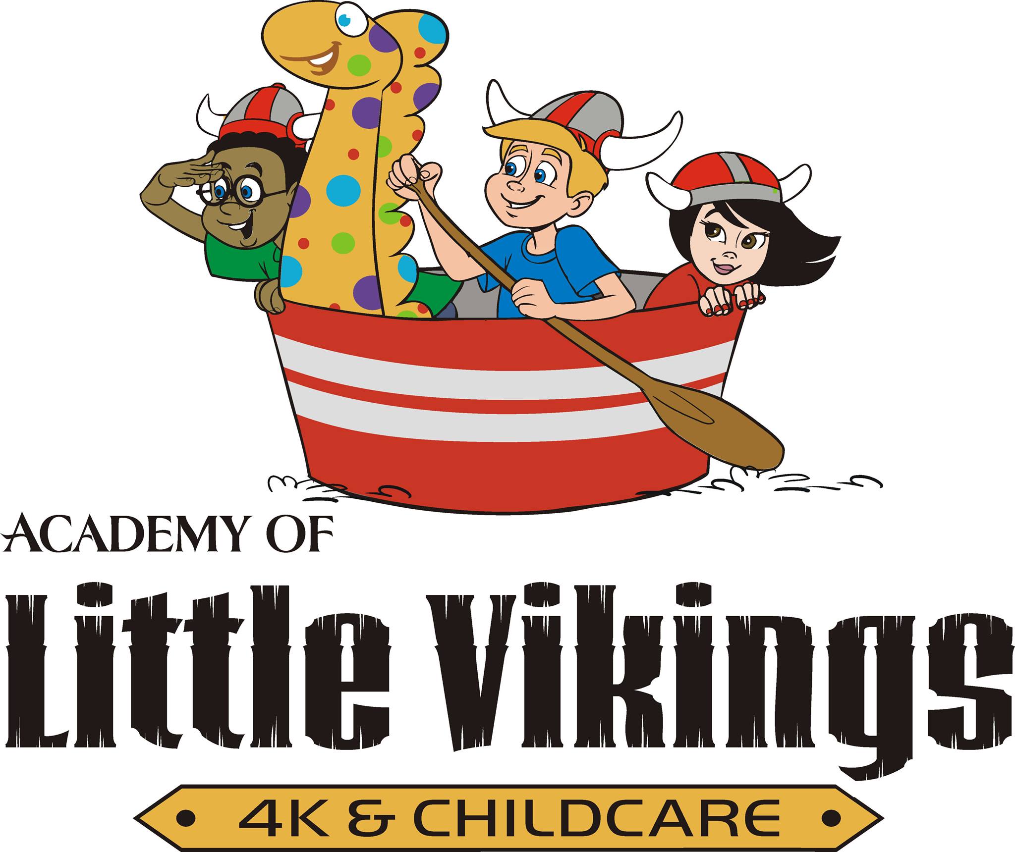 Academy Of Little Vikings 4k & Childcare Logo