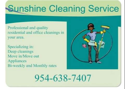 Sunshine Cleaning Service's Photo