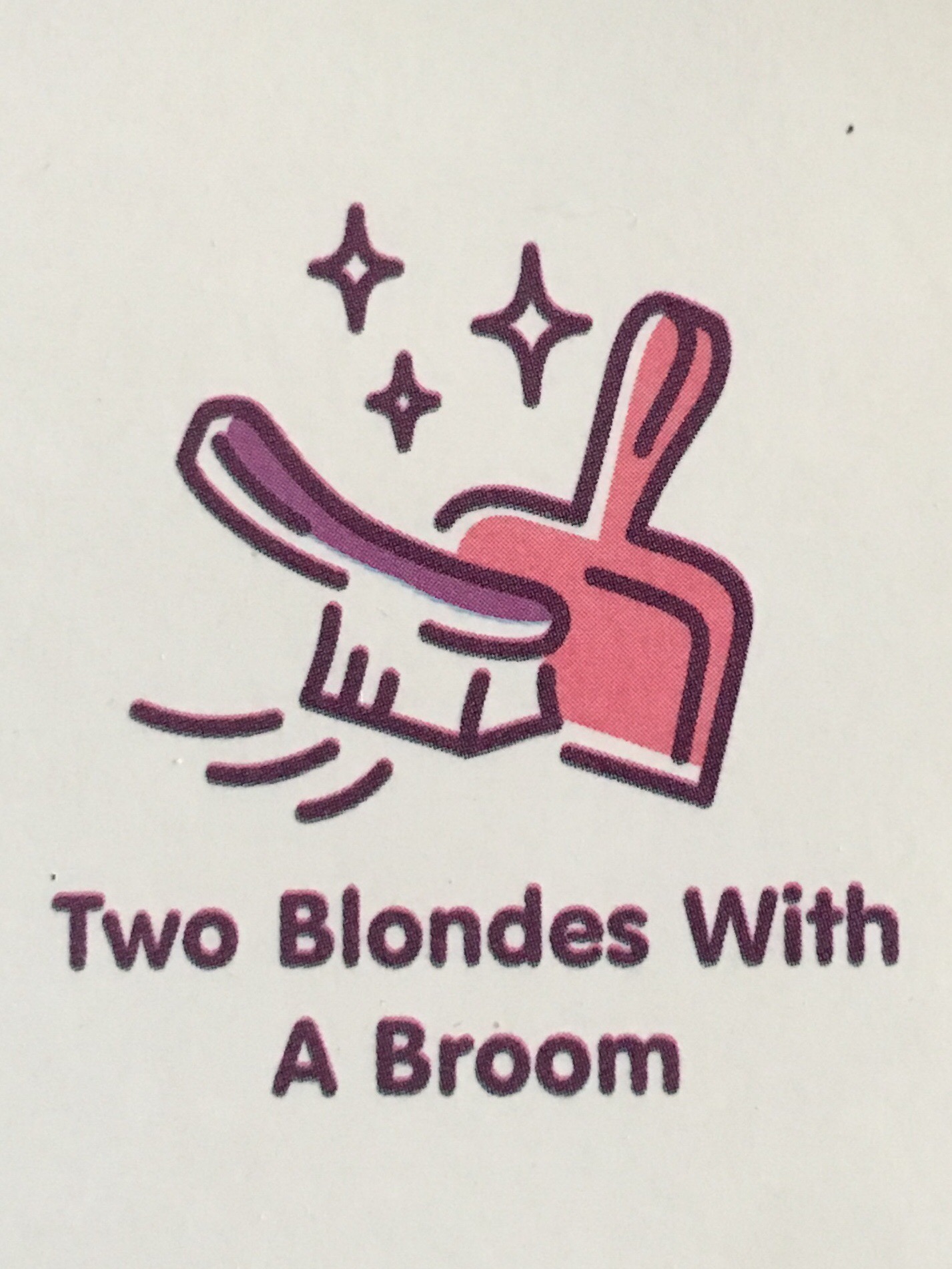 Two Blondes With a Broom's Photo