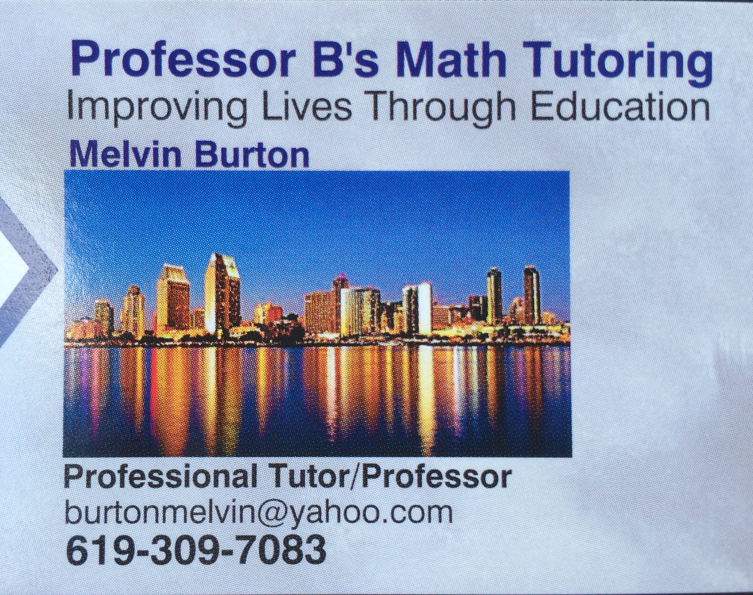 Professor B's Math Tutoring's Photo