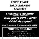Living Praise Early Learning