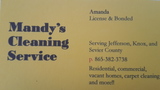 Mandy's Cleaning Service