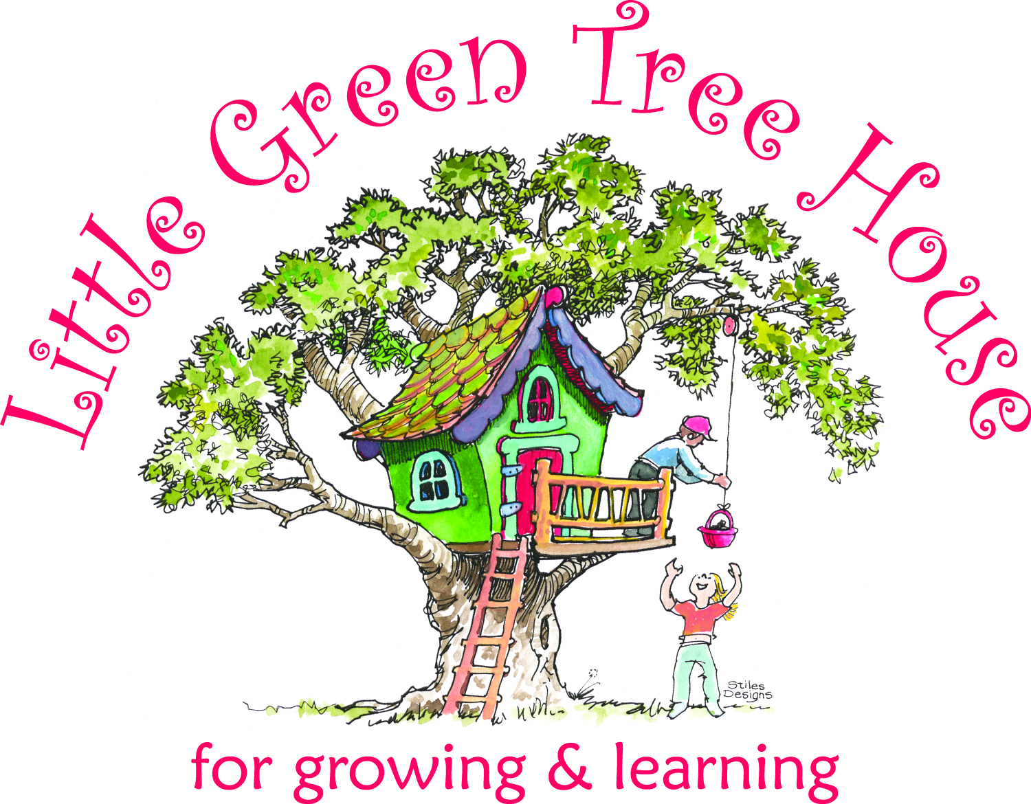 Little Green Tree House Logo