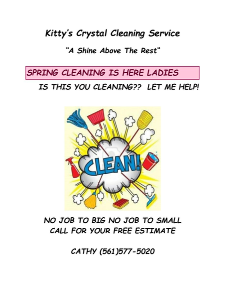 Kitty's Crystal Cleaning Service