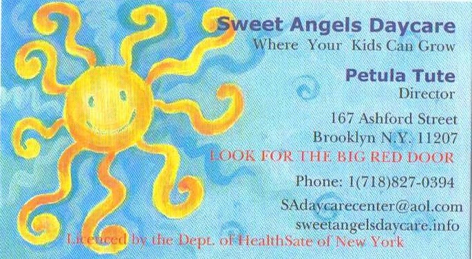 Sweet Angels Daycare Logo