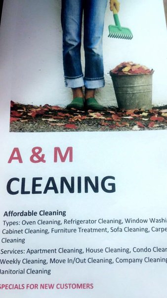 A & M Cleaning Service Logo