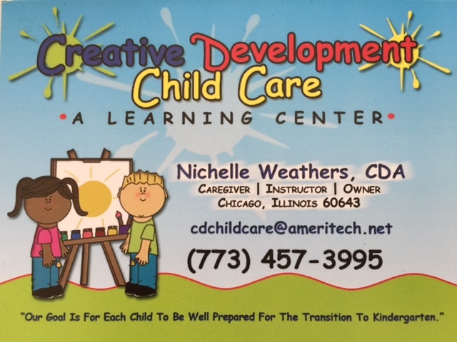 Creative Development Child Care, Inc. Logo