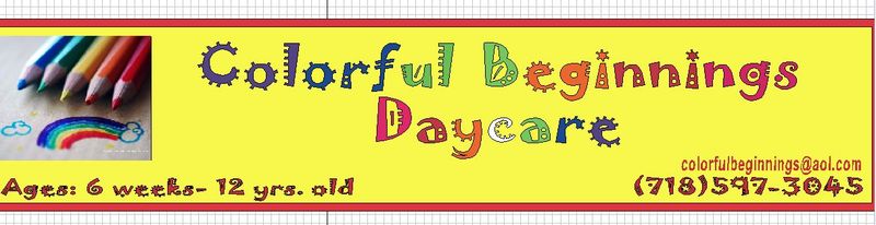 Colorful Beginnings Daycare Logo