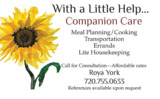 With A Little Help.. Companion Care