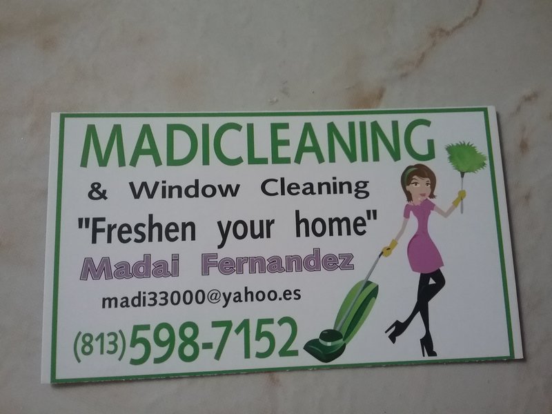 Madi Cleaning Logo