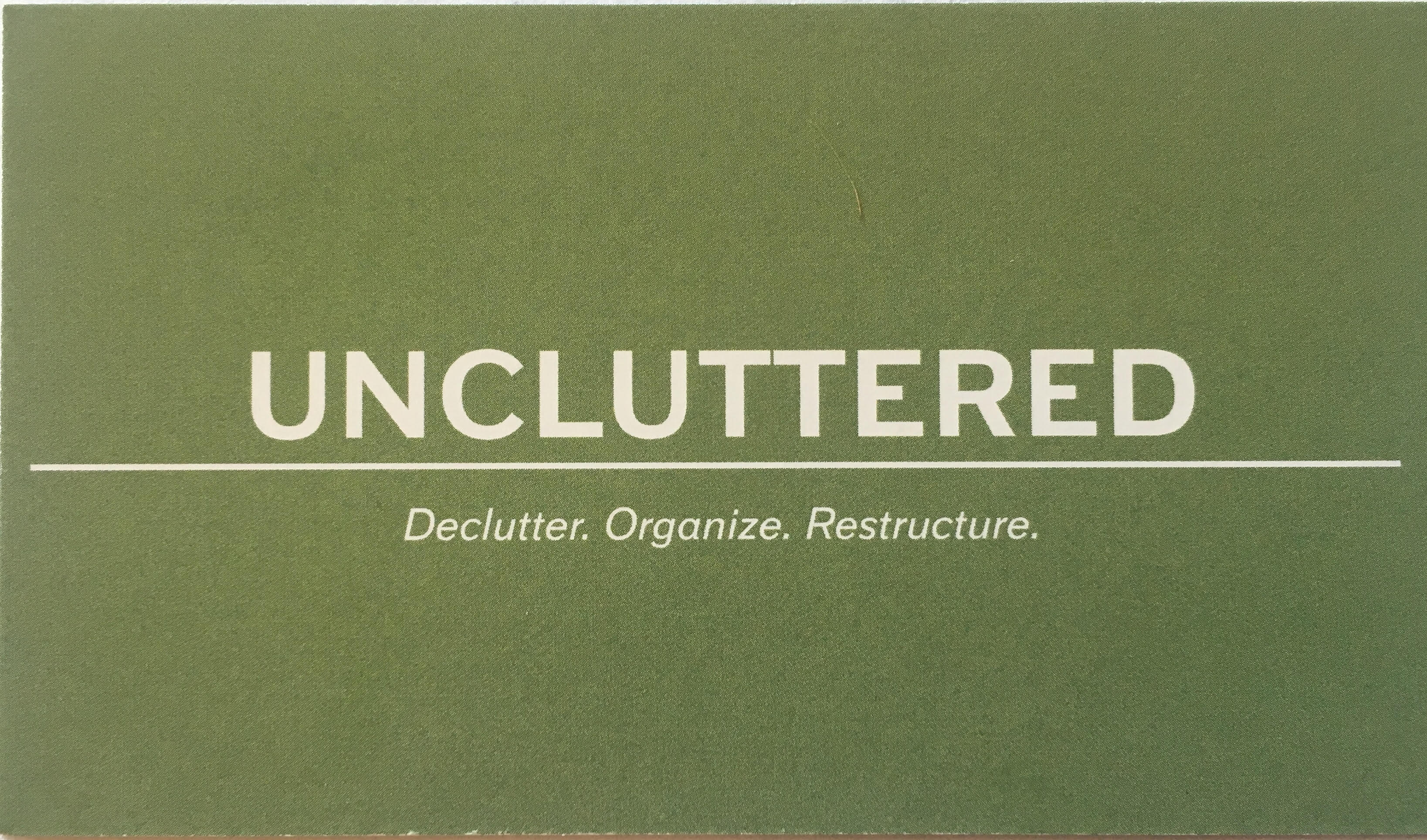 UNCLUTTERED's Photo