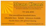 Meana Cleans! Housekeeping Services
