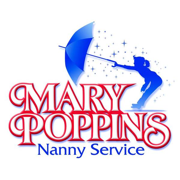 Mary Poppins Nanny Service Logo