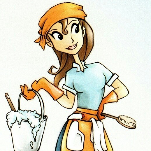 Cleaning Moma's Photo