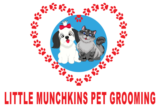 Little Munchkins Mobile Pet Grooming Logo