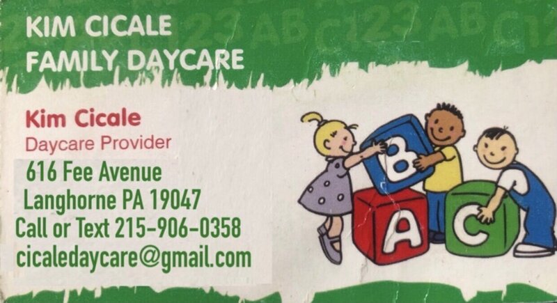 Kim Cicale Family Daycare Logo