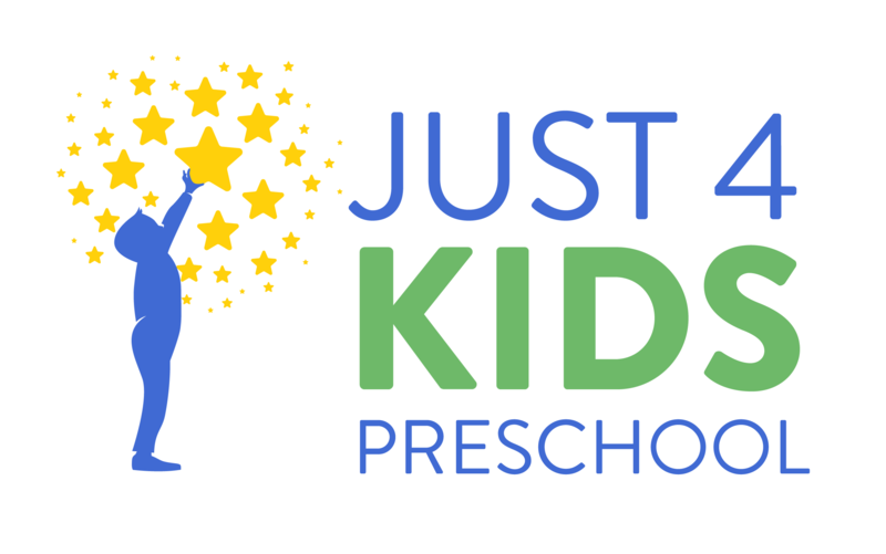 Just 4 Kids Preschool - Corona Logo