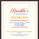 Sparkle's Cleaning Service