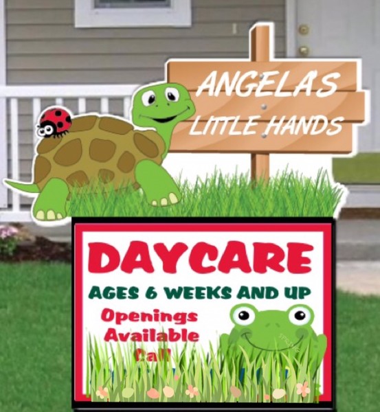 Angela's Little Hands Home Child Care Logo
