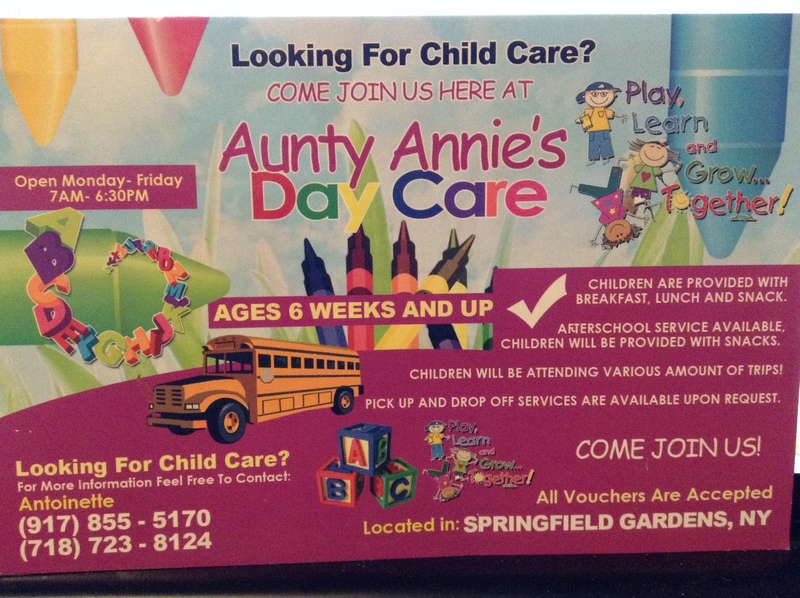 Aunty Annie's Day Care Logo