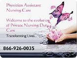 Physician Assistant Nursing Care of America