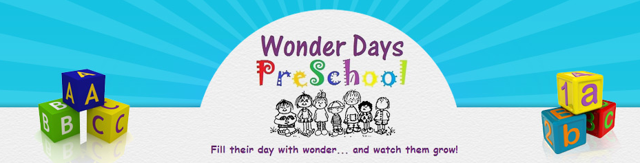 Wonder Days Preschool Logo
