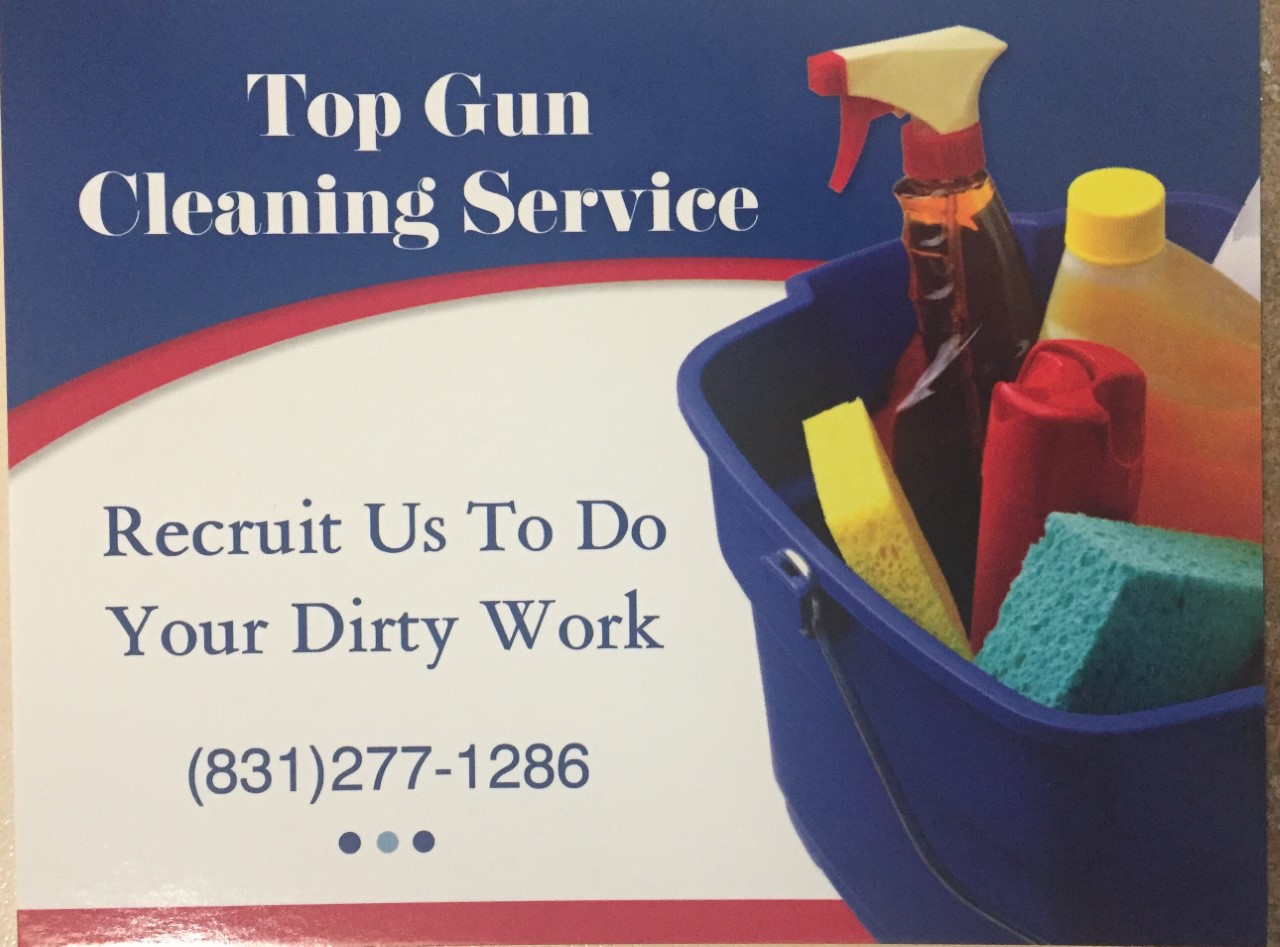 Top Gun Cleaning Service Logo
