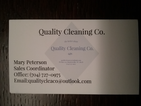 Quality Cleaning Co