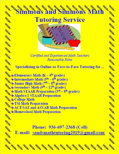 Simmons and Simmons Math Tutoring's Photo