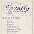 Country Clean Team