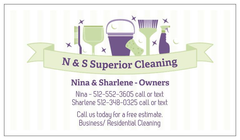 N & S Superior Cleaning Logo