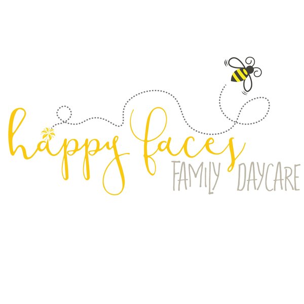 Happy Faces Family Daycare Logo