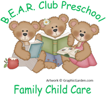 B.e.a.r. Club Preschool And Family Day Home Logo