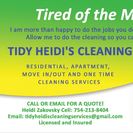 Tidy Heidi's Cleaning Services LLC