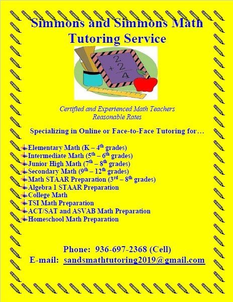 Simmons And Simmons Math Tutoring Logo