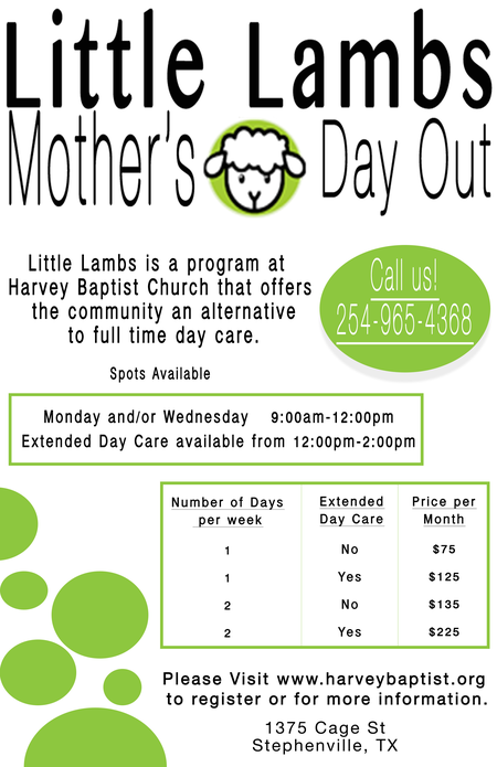 Mother's Day Out