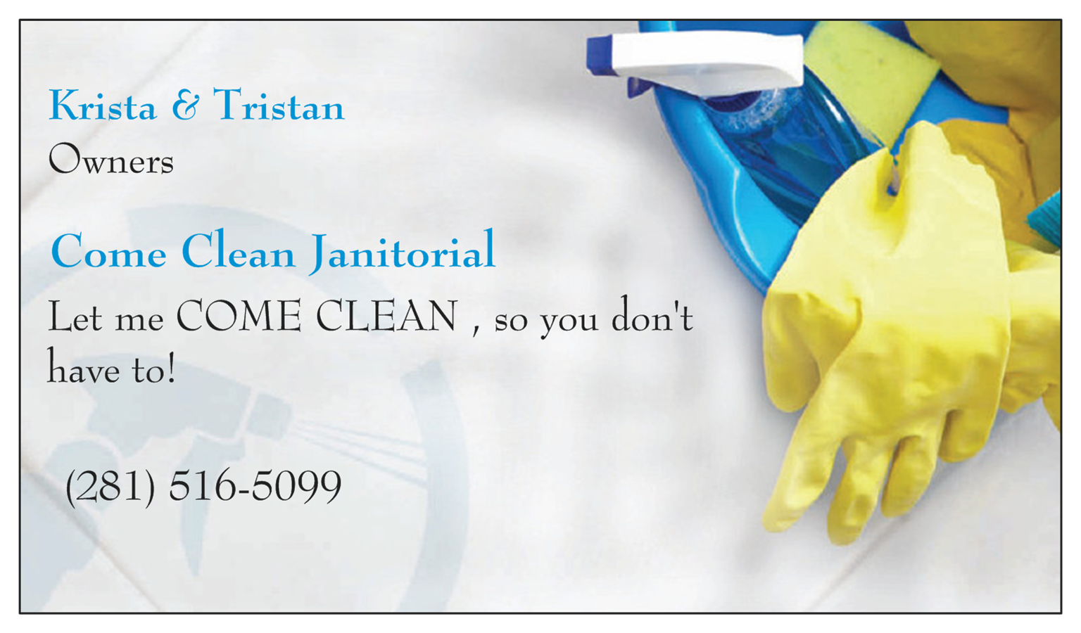 Come Clean Janitorial's Photo