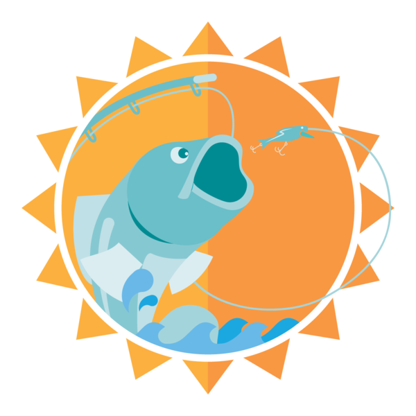 Fishing Fun Under The Sun Logo