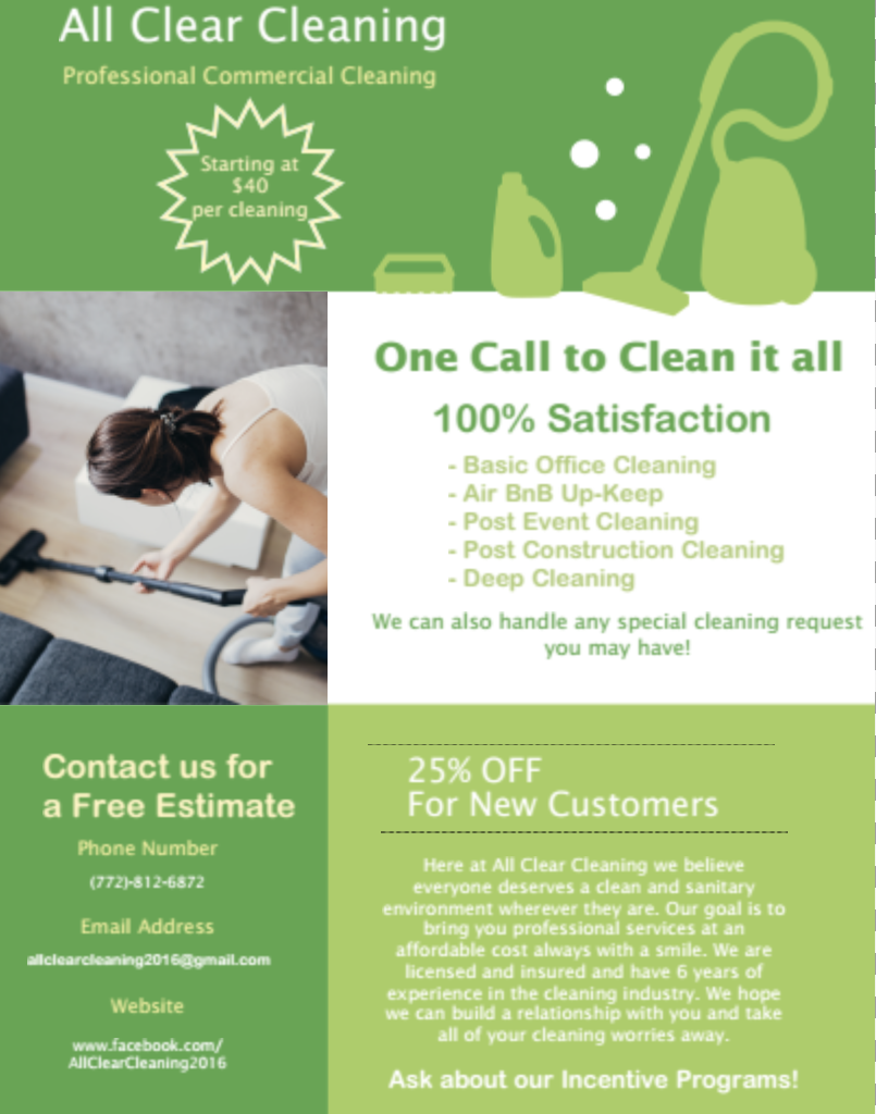 All Clear Cleaning's Photo