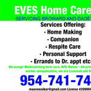 EVE'S Homecare Inc ha