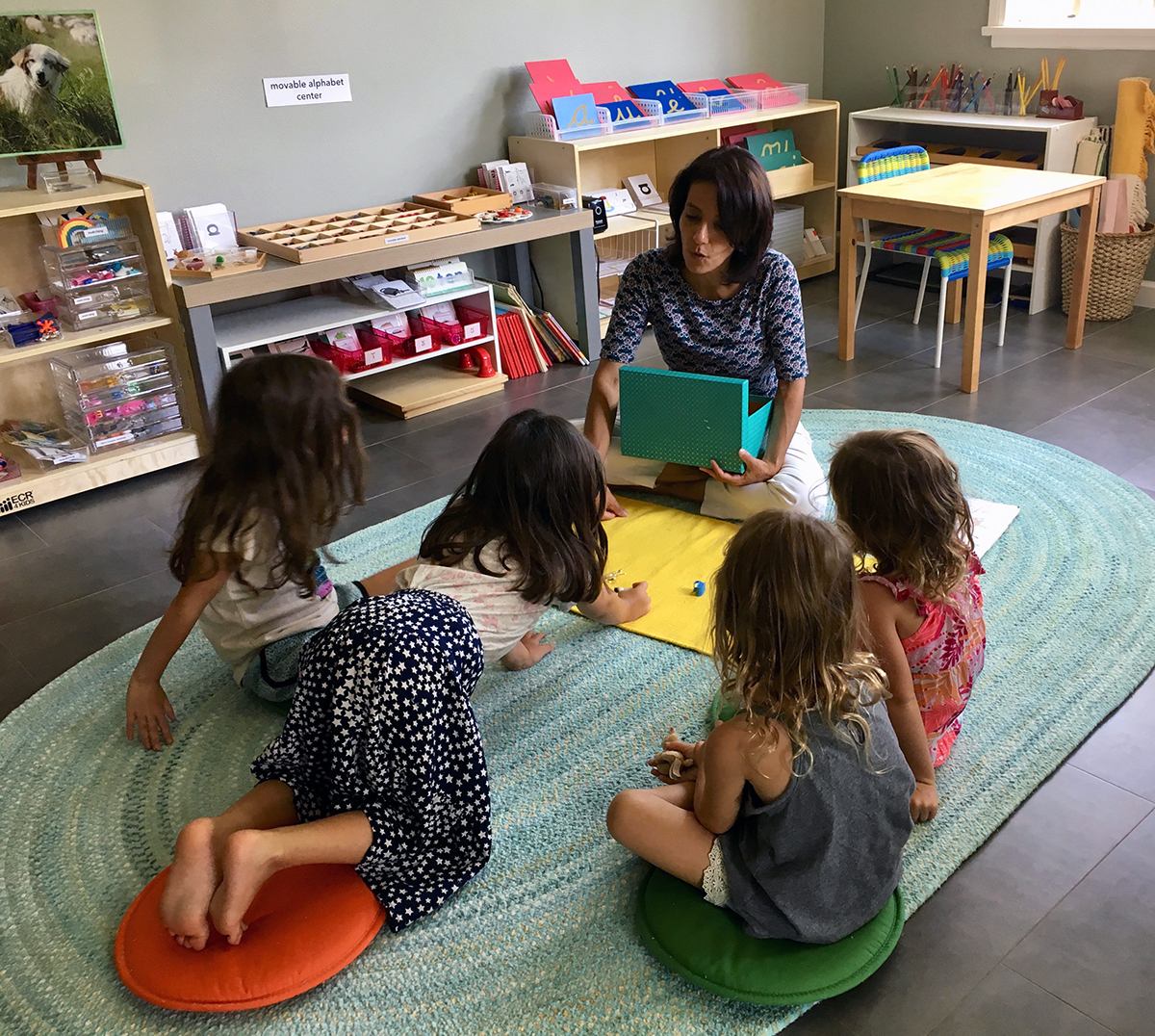 Blue Lotus Montessori Logo