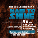 Maid 2 Shine Housekeeping