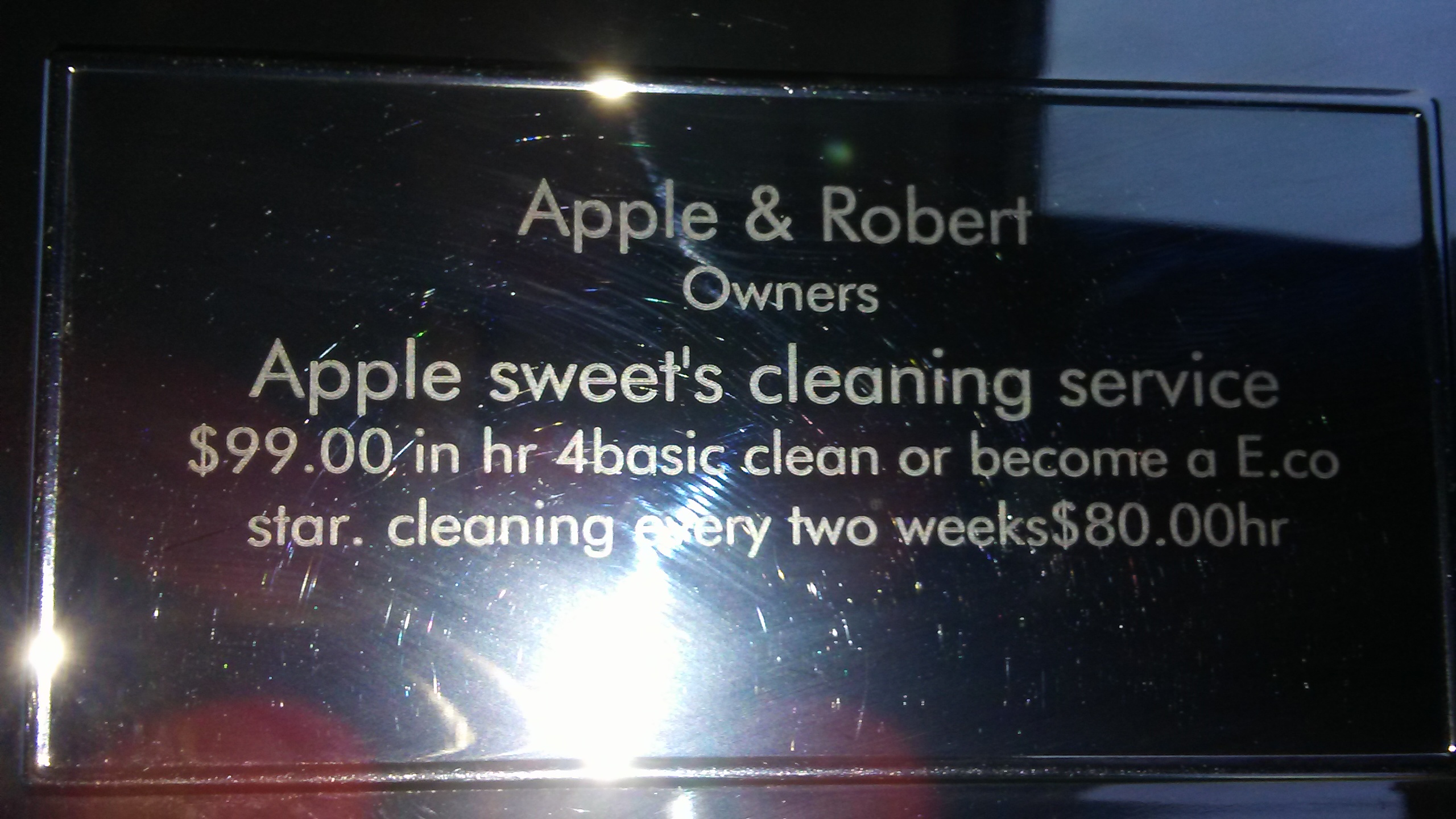 Apple Sweet's Cleaning Services's Photo