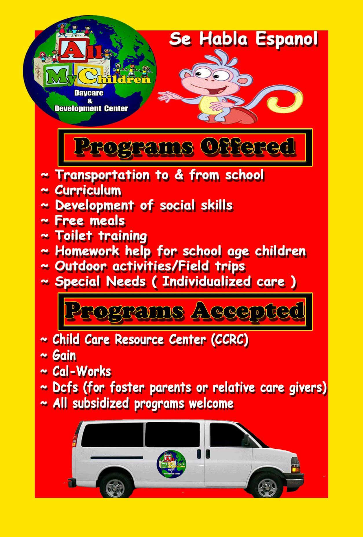 All My Children Daycare, Inc. Logo