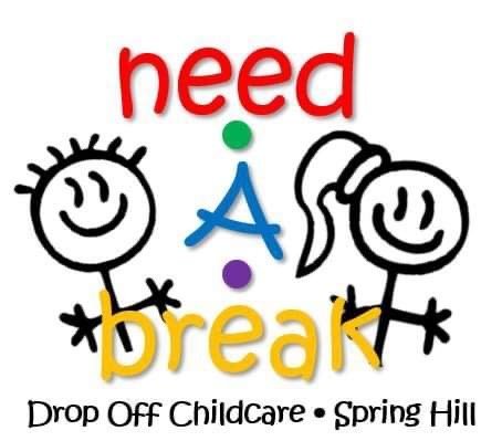 Need A Break Drop Off Childcare Logo
