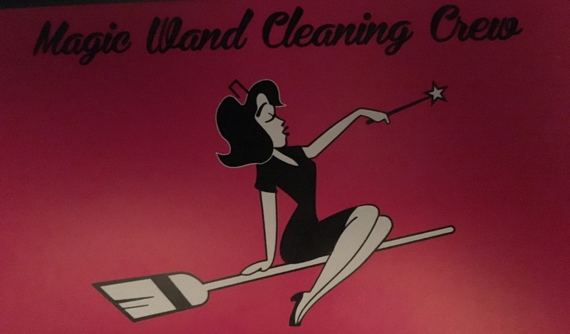 Magic Wand Cleaning Crew Logo