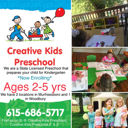 Creative Kids Preschool 3