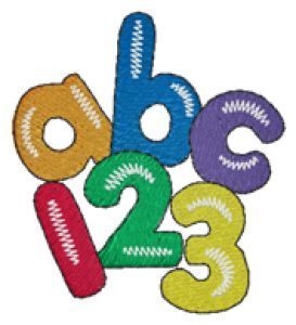 Abc's & 123's Family Childcare Logo